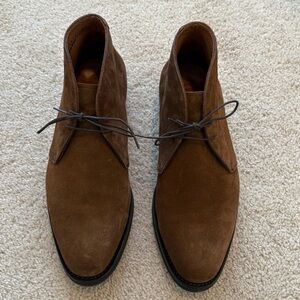 Sid Mashburn Suede Brown Chukka Boots